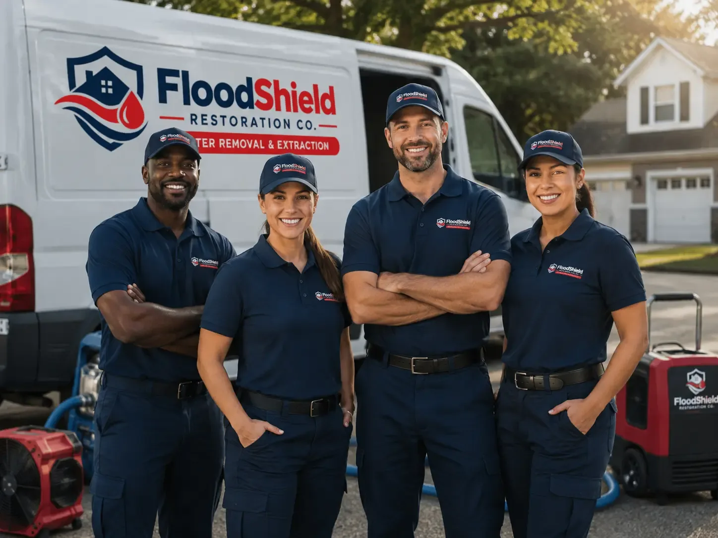 Flood Damage Restoration company in North Star, OH